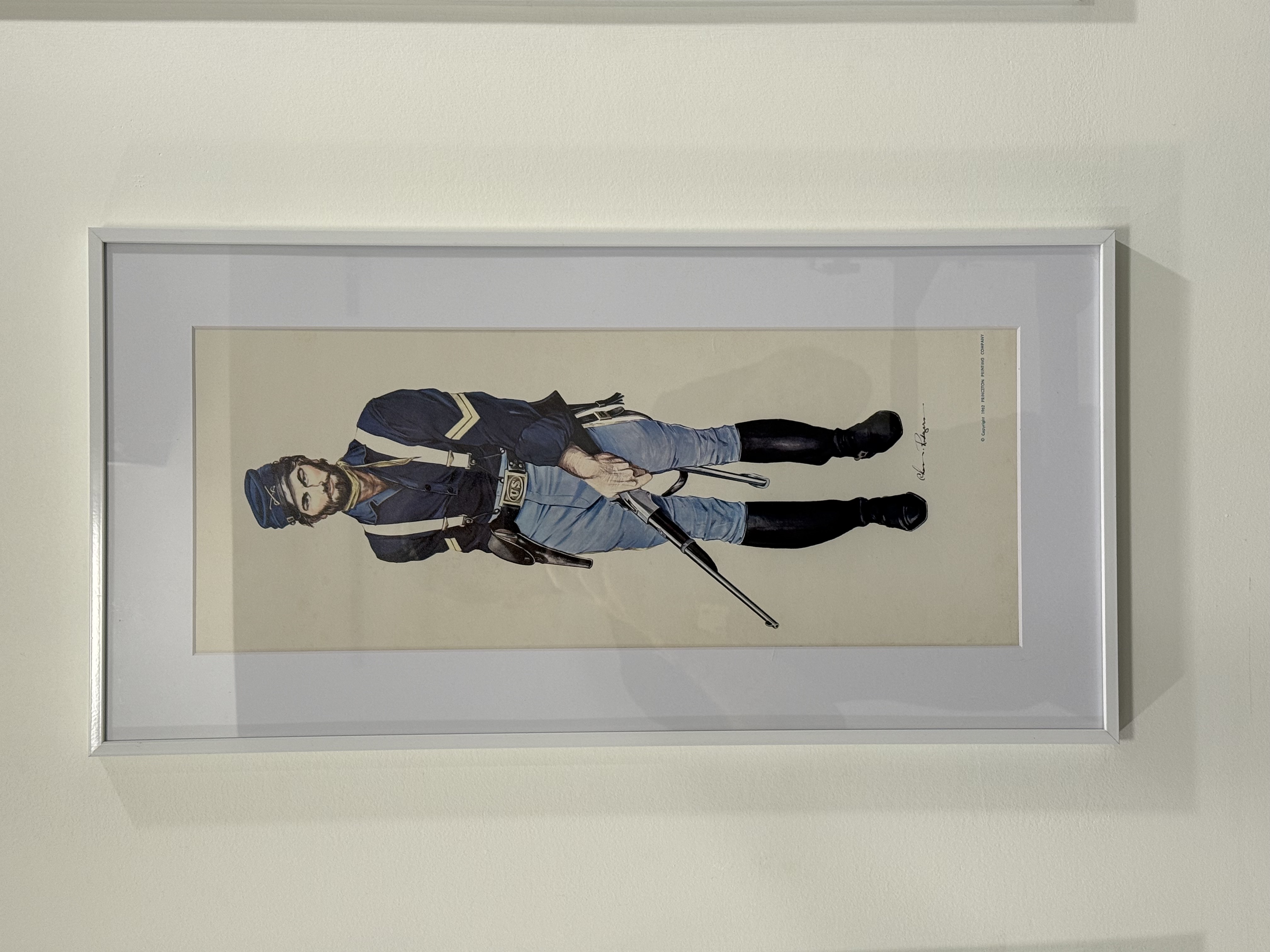 Union Soldier with Revolver